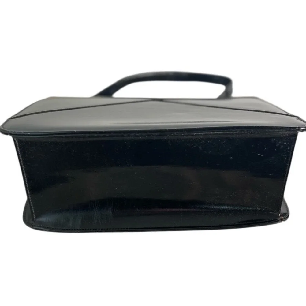 NATURALIZER Vintage 60s Elegant‎ Black Daytime Pocketbook Handbag Model 36388
